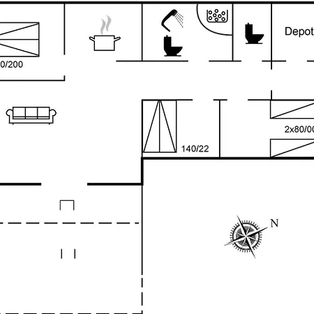 Edvardsine - 12km From The Sea By Interhome 度假居 Oksbøl